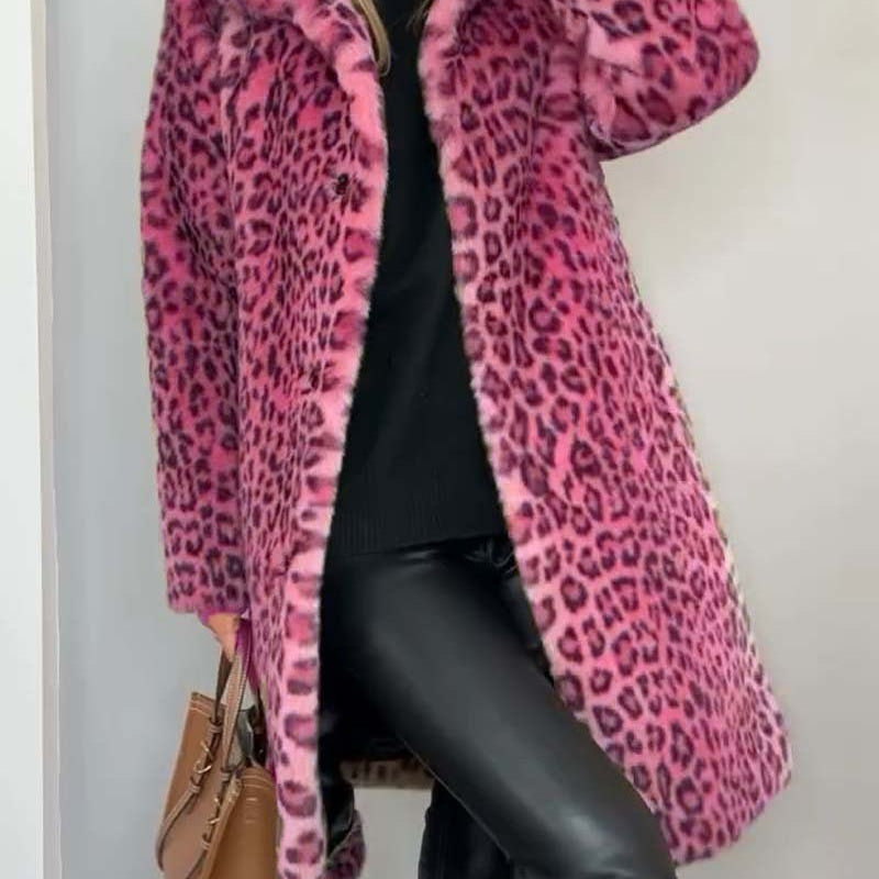 Jasmine - Leopard Long Jacket