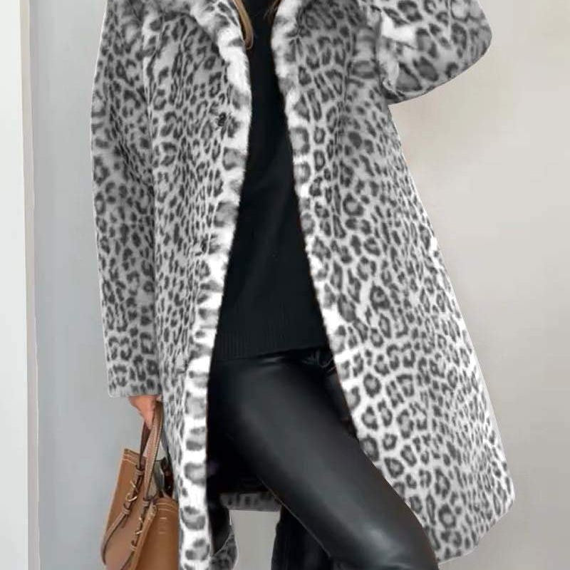Jasmine - Leopard Long Jacket