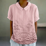 Kayla - Embroidered Floral Blouse