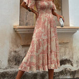 Kate - Off Shoulder Midi Dress