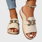 Renée - Comfortable Buckle Sandals