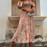 Kate - Off Shoulder Midi Dress