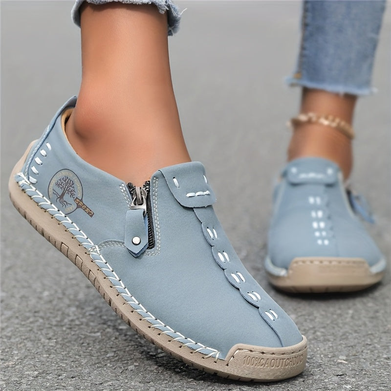 Bailey - Comfort Sneakers with Zipper