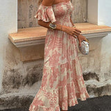 Kate - Off Shoulder Midi Dress