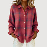 Lucy – Cosy Knit Shirt for Cold-Day Comfort