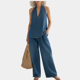 Madeline - Two-Piece Denim Set