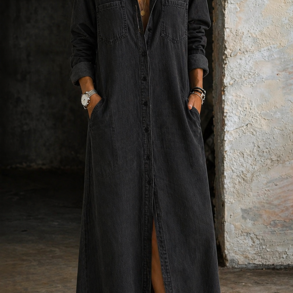 Geneviève - Button Down Dress