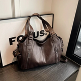 Rosalie - Dual Zipper Large Capacity Shoulder Bag