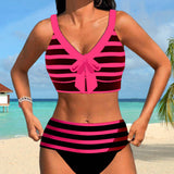 Florence - High Waist Striped Bikini