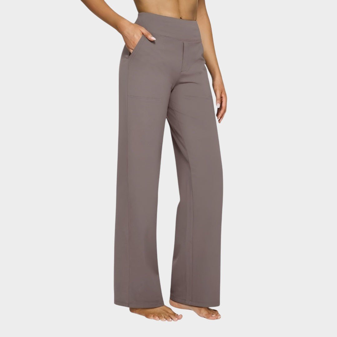 Calista | Women's brown loose pants