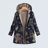 Willow - Floral Fleece Jacket