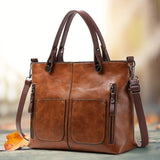 Pauline - Iconic Retro PU Leather Crossbody Handbag