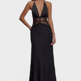 Laura - Lace and Satin Dress