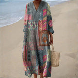 Chantal - Bohemian Patchwork Dress