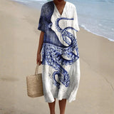 Lena - Ocean-Inspired Dress