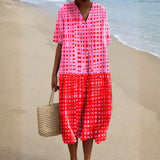 Ashley - Striking Checkered Dress