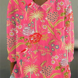 Estelle - Tropical Garden Blouse