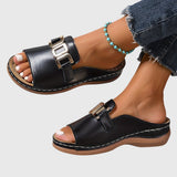 Renée - Comfortable Buckle Sandals