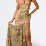 Piper - Long Dress with Corset