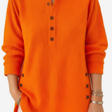 Madeleine – Long Sleeve Solid Knit Sweater