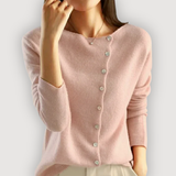 CASSANDRA – BUTTON KNIT CARDIGAN