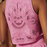 Léonie - Pink Lace Set
