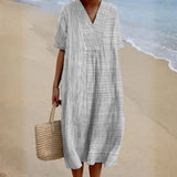 Riley - Relaxed Striped Dress