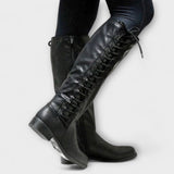 Bethany - Leather Tall Boots