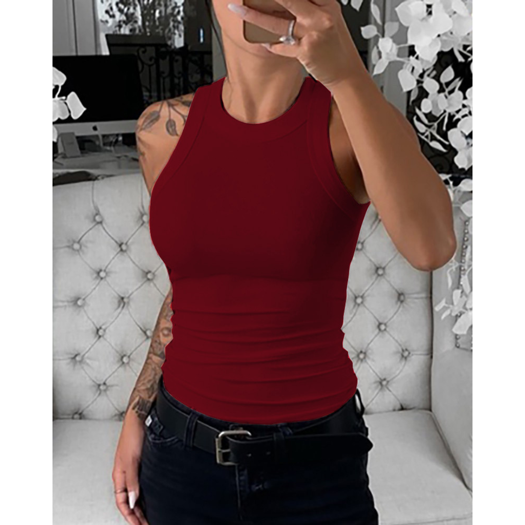 CASSANDRA - Everyday Casual Sleeveless Pullover