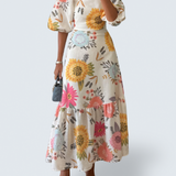 Morgan - Floral Midi Dress