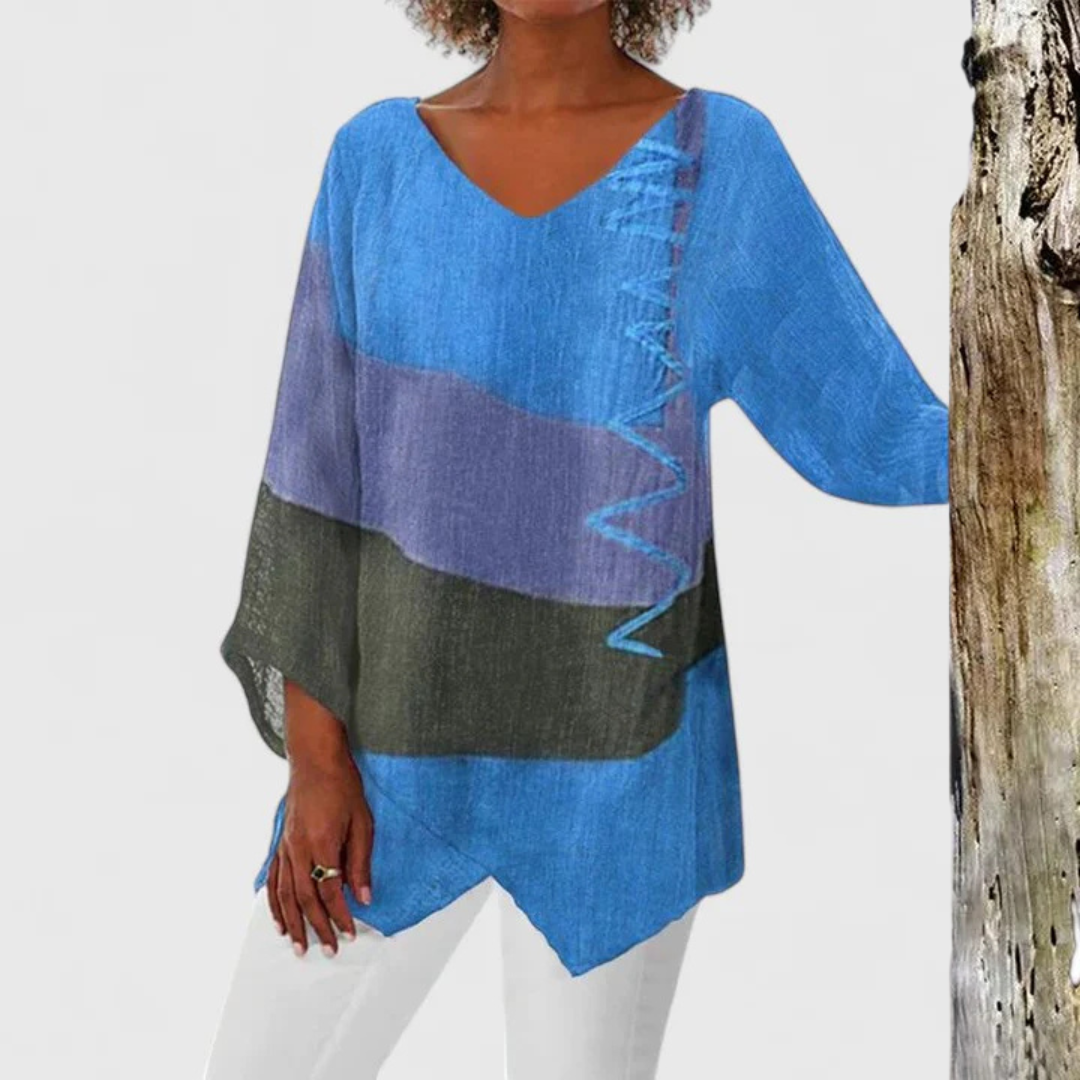 Harper - Sophisticated V-Neck Tunic