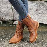 Serena - Orthopedic Leather Boots