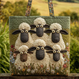 Handmade Bag - Five Sheep