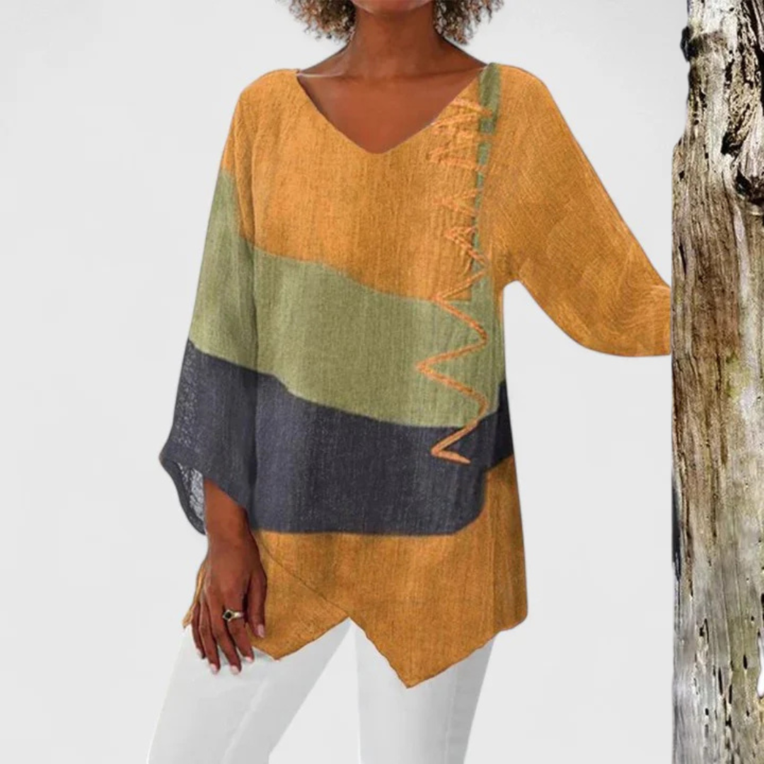 Harper - Sophisticated V-Neck Tunic