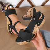 Caroline - Elegant Wedge Sandals