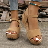 Caroline - Elegant Wedge Sandals