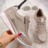 Claudine - Zip-Up Orthopedic Sneakers