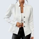 Maya - Sculpted Button Jacket