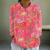 Estelle - Tropical Garden Blouse
