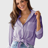 Marilou - Collared Neck Shirt