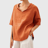 Solange - Casual Loose-Fit Blouse
