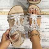 Adrienne - Orthopedic Crystal Sandals
