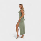 Adrienne - Long Dress with Open Back