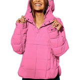 Jocelyn - Oversized Hooded Pullover Jacket