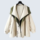Diane - Elegant Windbreaker Jacket