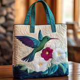 Handmade Bag - Hummingbird & Flower