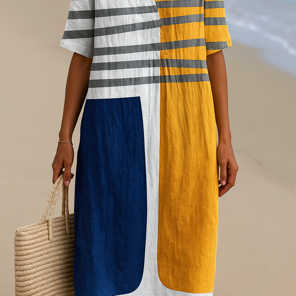 Sylvie - Colour Block Dress