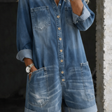 Solène - Casual Jumpsuit Shorts