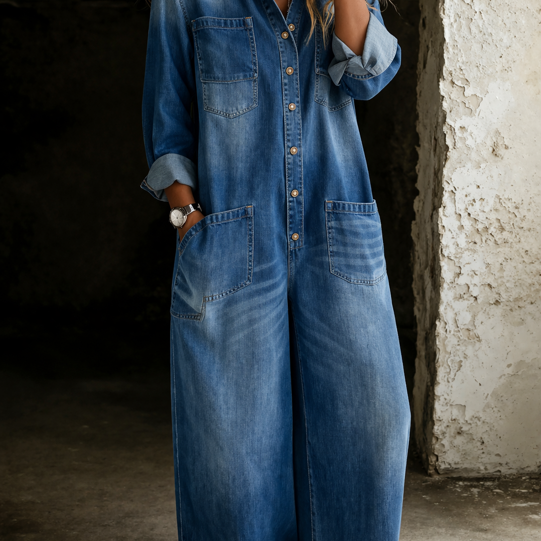 Adeline - Comfortable Casual Jumpsuit