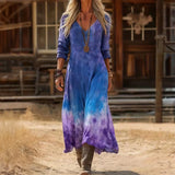 Patricia - Casual Long Sleeve Dress Inspired by Vintage